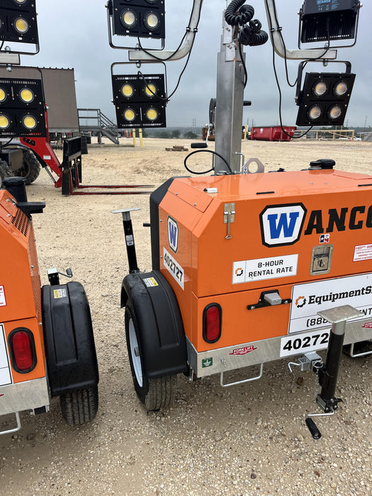 2024 Wanco WLTT-4MM4K Diesel, Deep Sea Controller, Shore Power Plug, Auto Start, (4) 350W LED Floodlights, 4kW Generator, 60 Gal Fuel Tank, 2" Ball, T3