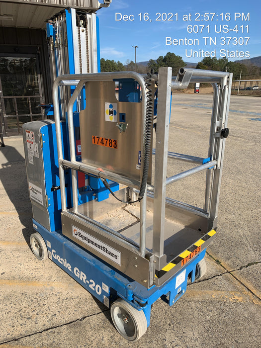 2021 GENIE GR-20
