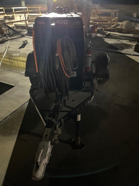 2022 Lincoln Electric LE400 Kubota V1505, Trlr, Cable Rack, Light Kit, ES Decals, T3