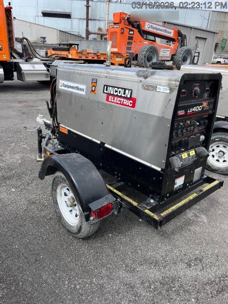 2024 Lincoln Electric LE400 Kubota V1505, Trlr, Cable Rack, Light Kit, ES Decals, T3