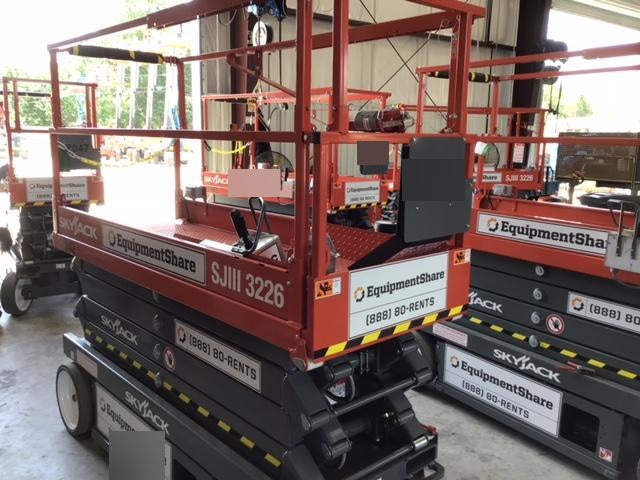 2019 Skyjack SJIII-3226 Standard Options