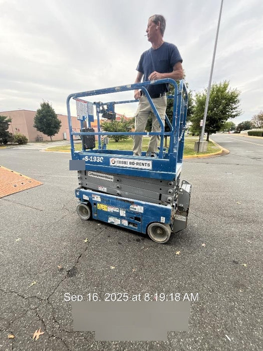 2020 Genie GS-1930 Standard Machine