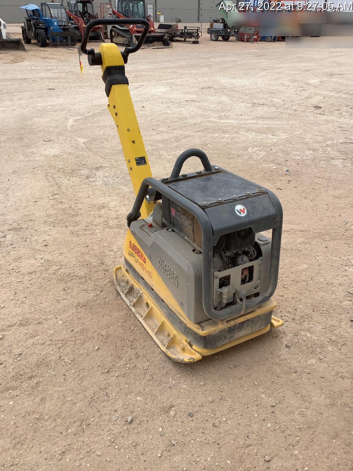 2020 Wacker Neuson DPU4545HEH Reversible Plate Compactor, Diesel