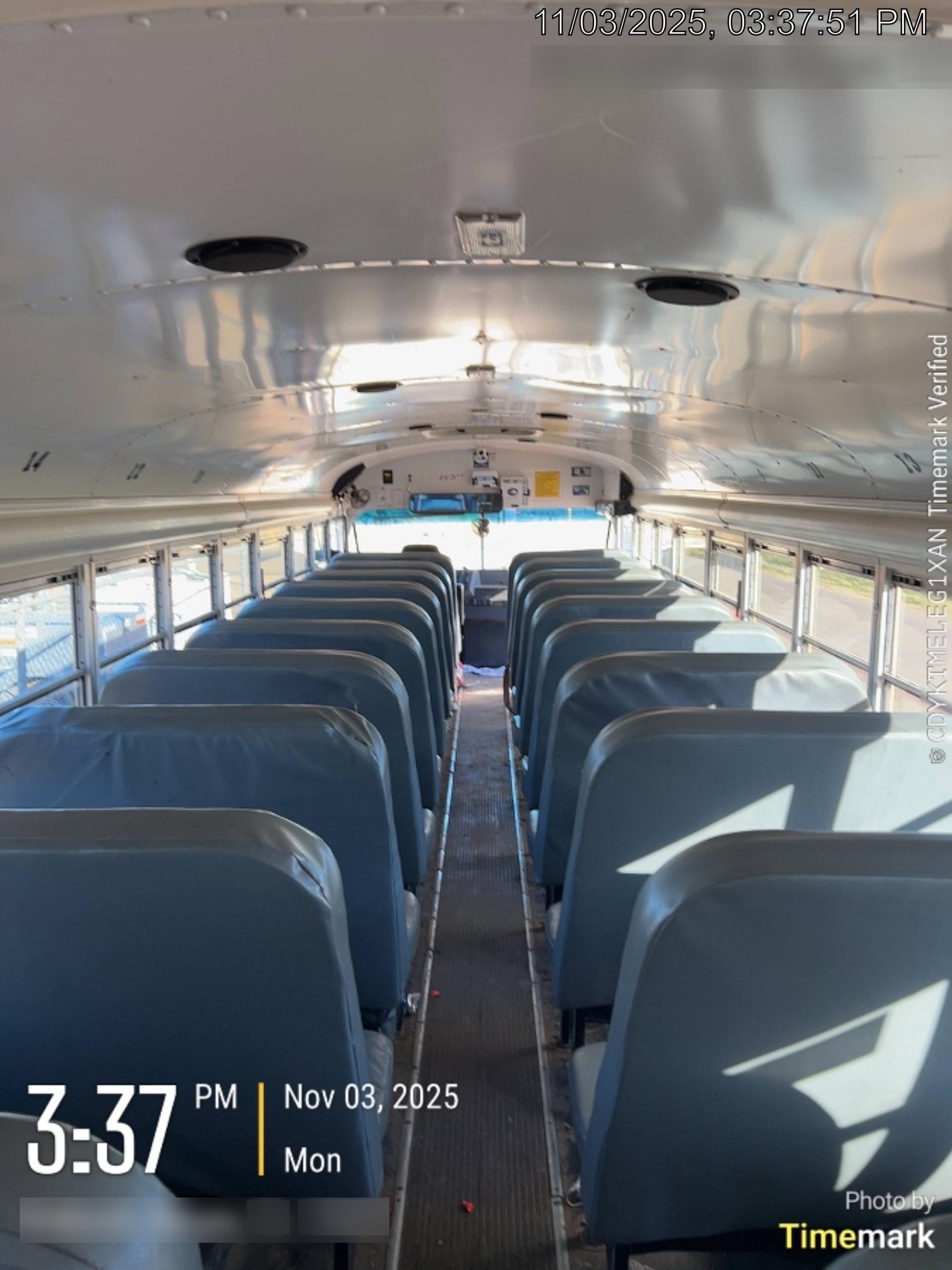 2012 BLUE BIRD 72 Passenger Bus