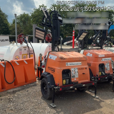 2023 Generac MLT2 Diesel, Flex Switch 120V Input, Powerzone Controller, (4) 320W LED Lights, 4kW Generator, 39.9 Gal Fuel Tank, 2" Ball, T3