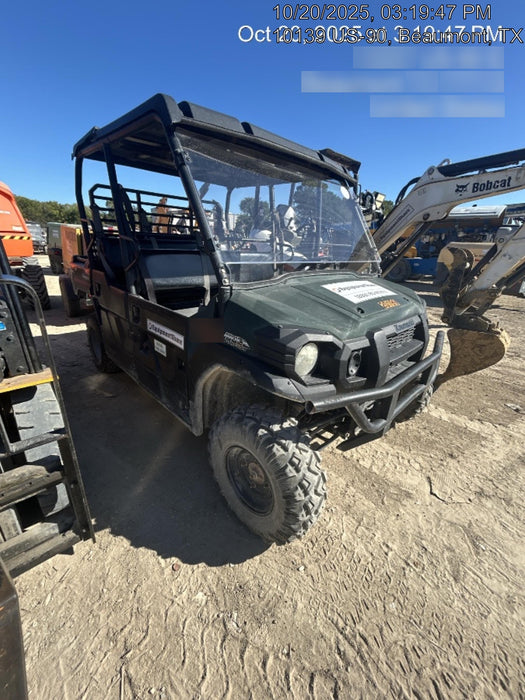2018 Kawasaki Mule PRO-DXT Kawasaki Mule 4x4 Diesel UTV w/Hard Top, Windshield, Beacon, Backup Alarm, ES Keypad/Hardware Installed
