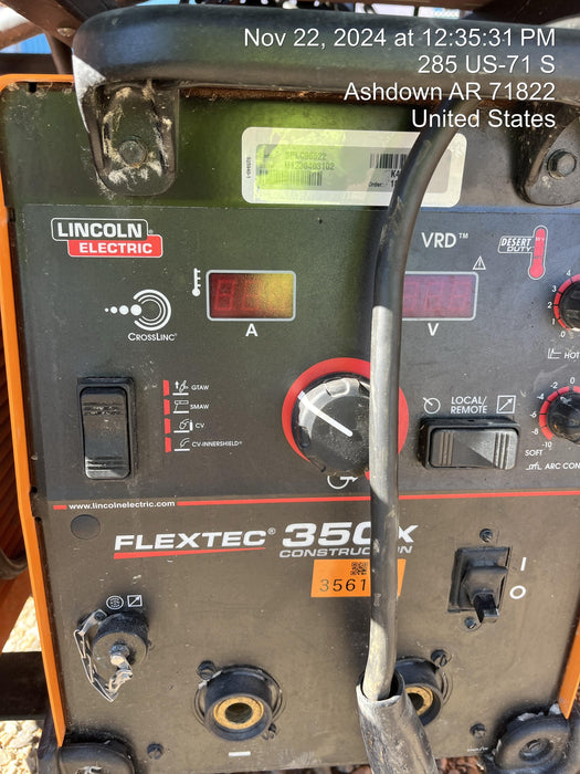 2023 LINCOLN ELECTRIC FLEXTEC 350X