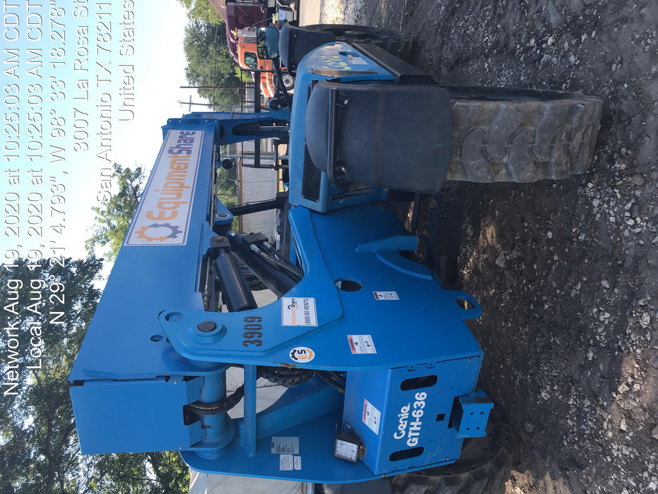 2017 Genie GTH-636 Genie GTH636, Foam Filled Tires, 48" carriage