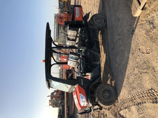 Kubota RTV-X1140W-H 4wd Utility Cart, LED Strobe, Windshield Tempered Glass, Pastic Canopy, Wire Harness Kit, Backup Alarm