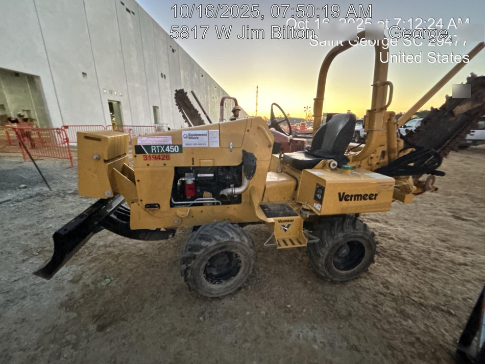 2023 VERMEER RTX450