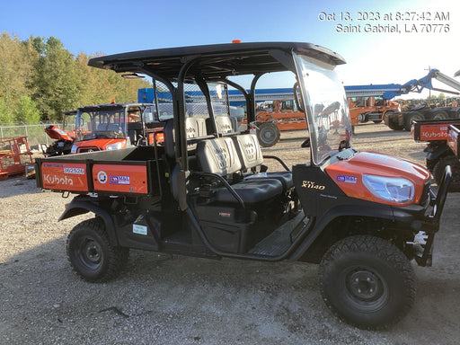 2023 Kubota RTV-X1140W-H 4WD, LED Strobe, Windshield Acrylic Clear, Plastic Canopy, Wire Harness Kit, Backup Alarm