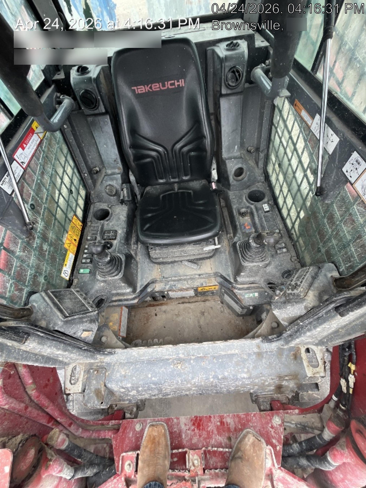 2020 Takeuchi TL12R2-CR Cab/Heat/Air, Hydraulic QC