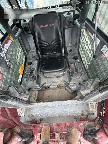 2020 Takeuchi TL12R2-CR Cab/Heat/Air, Hydraulic QC