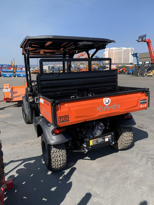 2021 Kubota RTV-X1140W-H Plastic Canopy, Windshield Acrylic Clear, LED Strobe Light, Wire Harness Kit, Back up Alarm
