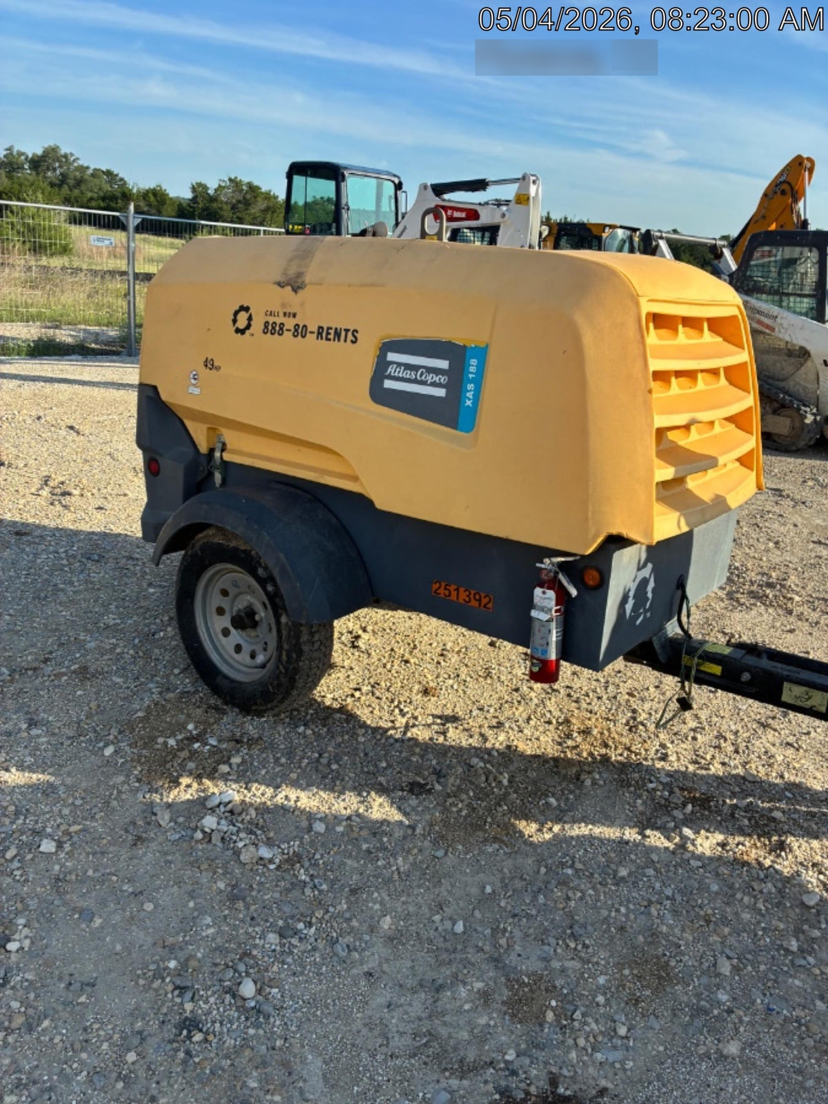 2022 ATLAS COPCO XAS188 CWK