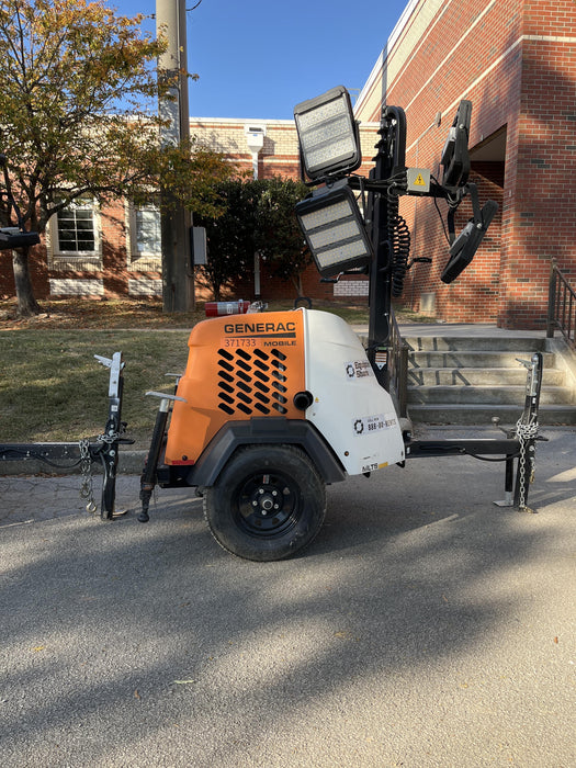 2023 Generac MLT2 Diesel, Flex Switch 120V Input, Powerzone Controller, 
(4) 320W LED Lights, 4kW Generator, 39.9 Gal Fuel Tank, 2" Ball, T3