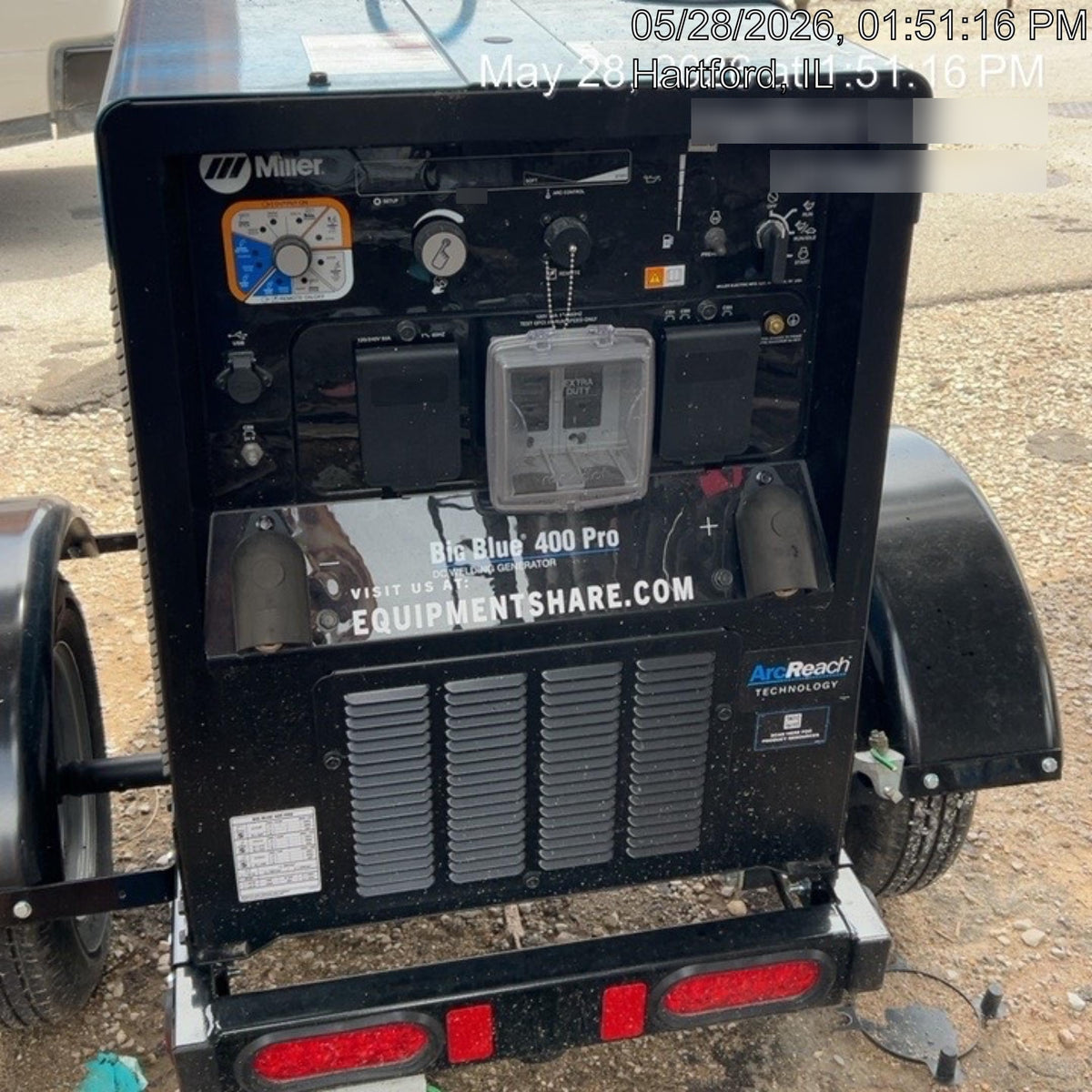 2026 MILLER ELECTRIC BIG BLUE 400