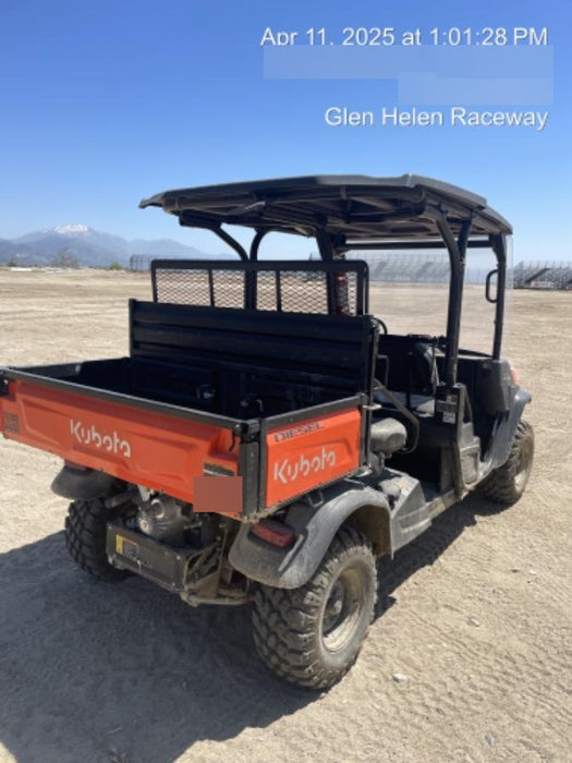 Kubota RTV-X1140W-H Plastic Canopy, Windshield Acrylic Clear, LED Strobe Light, Wire Harness Kit, Back up Alarm
