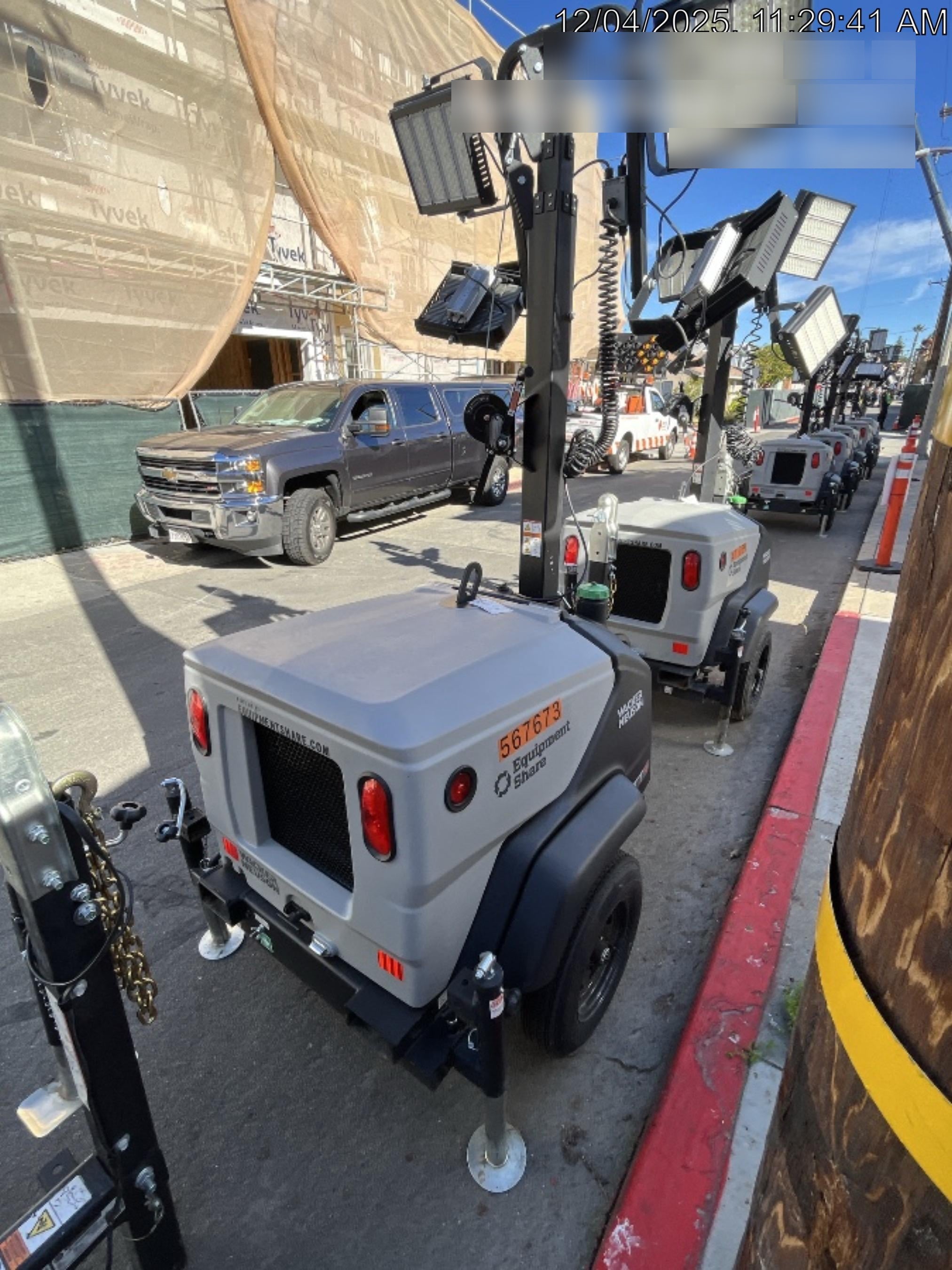 2024 Wacker Neuson LTT4 Diesel, Kohler KDW702, Deep Sea Controller, Auto Start, LED 320W, Bypass Outlet, T3