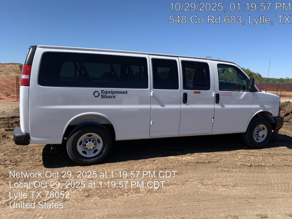 2025 CHEVROLET Express Van - Rental
