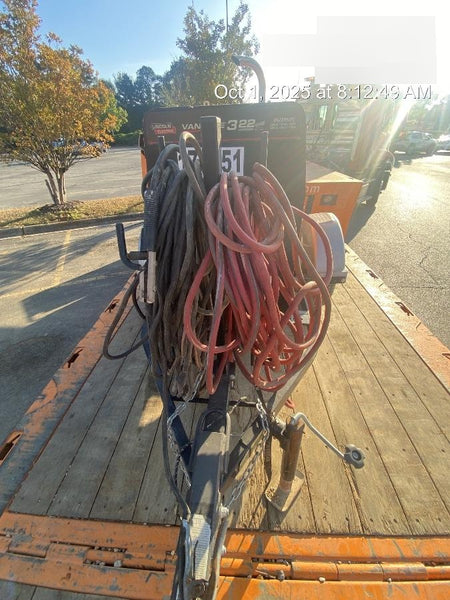 2021 Lincoln Electric Vantage 322 Vantage 322 Ready Pak 3 w/ Decals, ORANGE (includes trailer, cable rack, fender light kit) NO Telematics