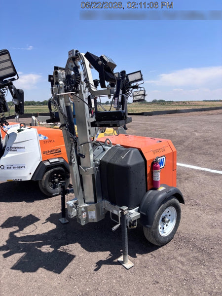 2024 Wanco WLTT-4MM4K Diesel, Deep Sea Controller, Shore Power Plug, Auto Start, (4) 350W LED Floodlights, 4kW Generator, 60 Gal Fuel Tank, 2" Ball, T3