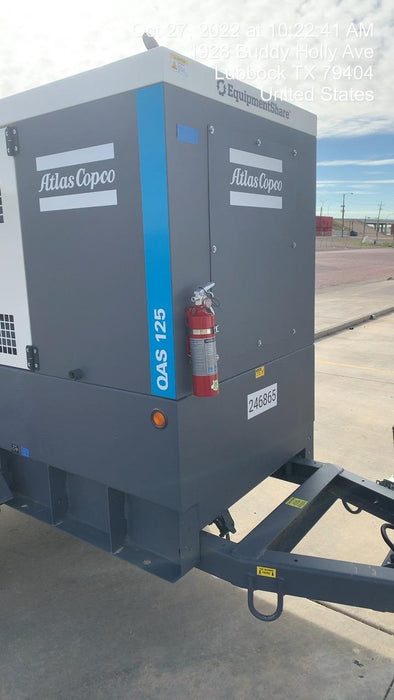 2022 ATLAS COPCO QAS 125