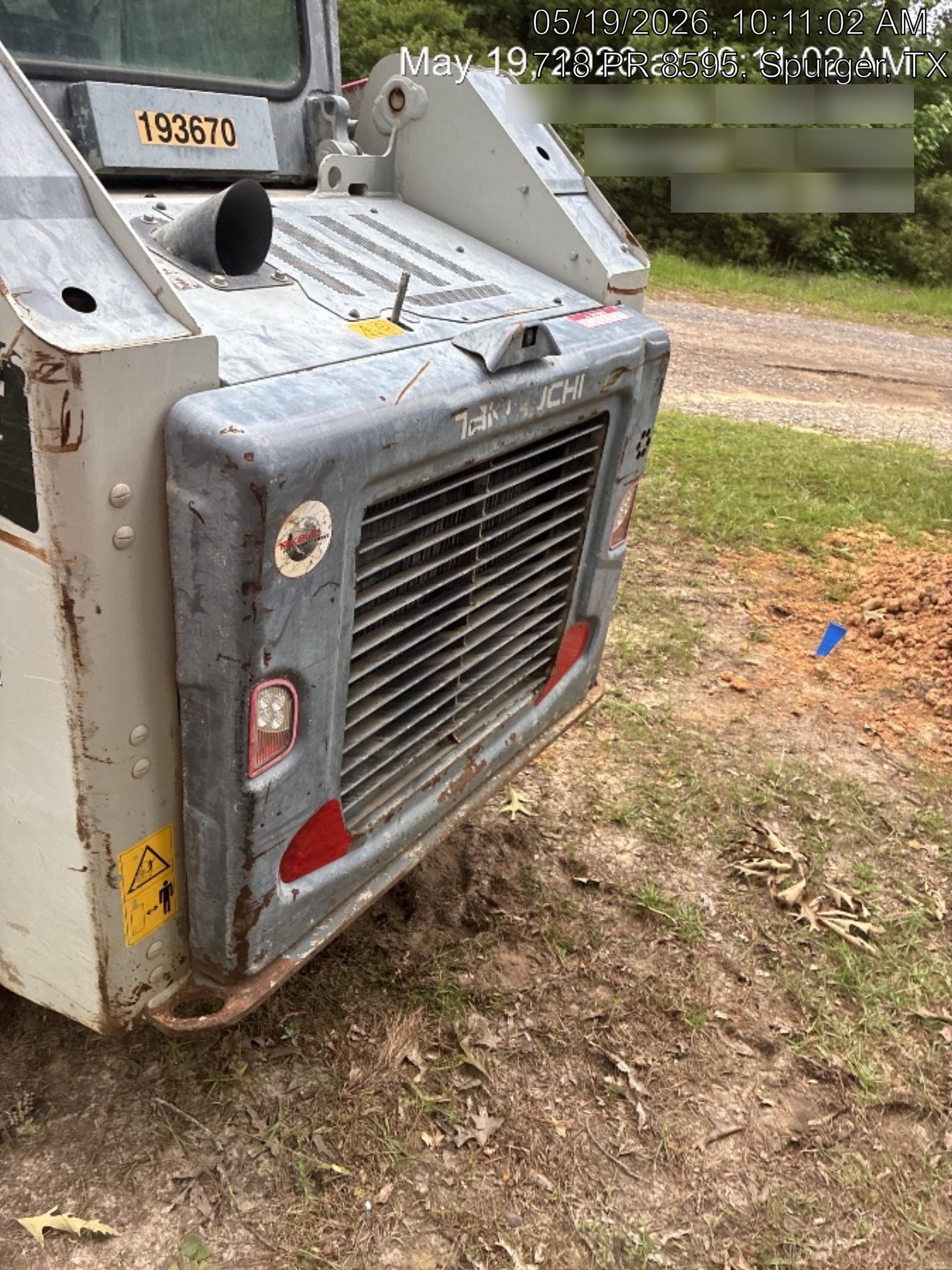 2021 TAKEUCHI TL8R2-CR