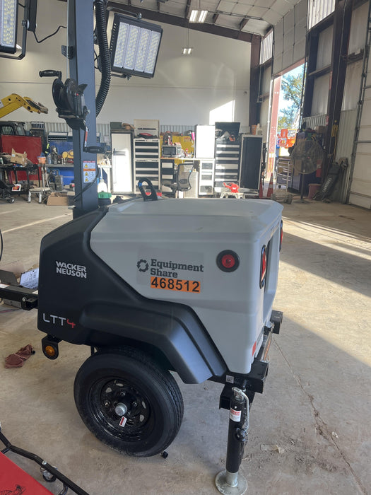 2024 Wacker Neuson LTT4 Diesel, Kohler KDW702, Deep Sea Controller, Auto Start, LED 320W, Bypass Outlet, T3