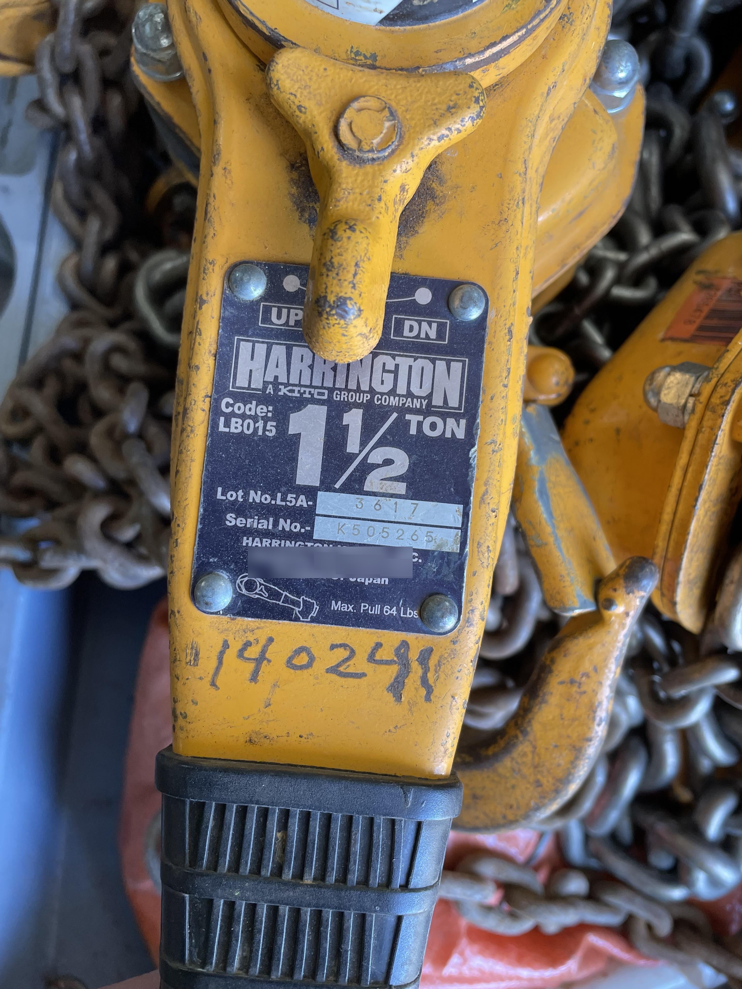 2021 HARRINGTON L5LB015-20