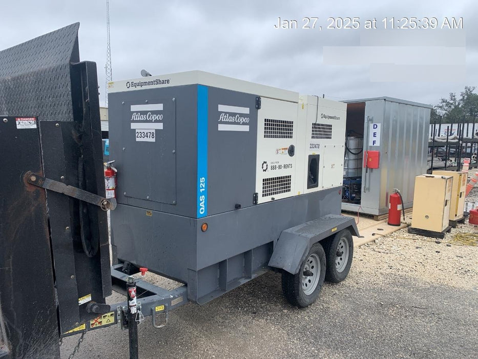 2022 ATLAS COPCO QAS 125