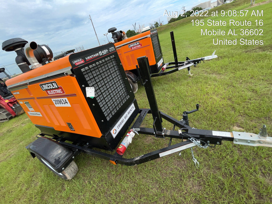 2022 Lincoln Electric Vantage 549X VANTAGE 549X READY-PAK 3