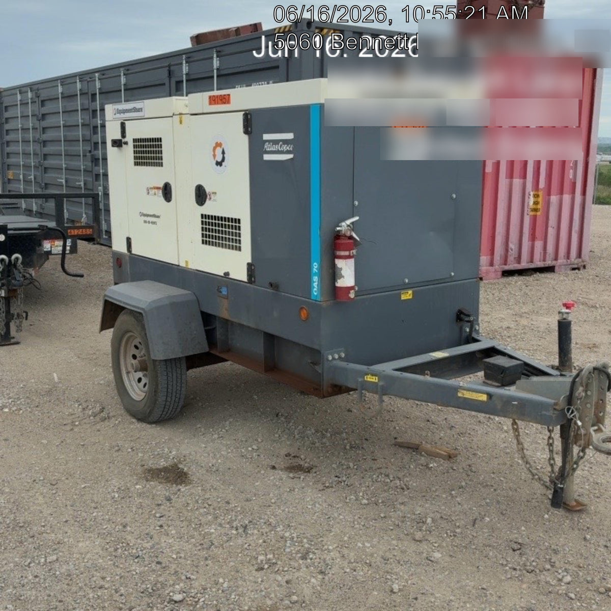 2021 ATLAS COPCO QAS 70