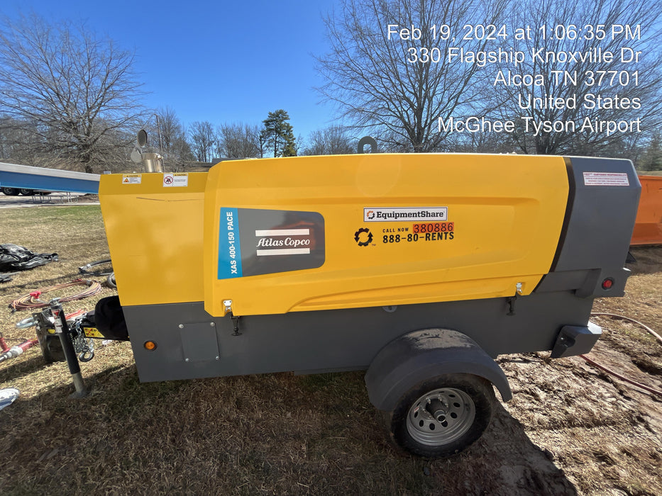 2023 ATLAS COPCO XAS 400-150 PACE