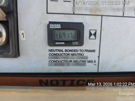 2019 Wacker Neuson LTV6L-MH Wacker Neuson LTV6L Mobile Light Tower w/Fuel Level Sensor Installed