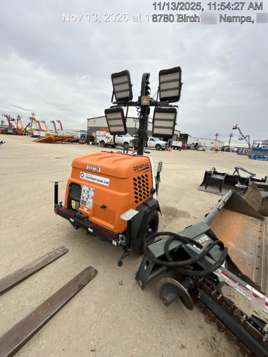 2023 Generac MLT2 Diesel, Flex Switch 120V Input, Powerzone Controller, (4) 320W LED Lights, 4kW Generator, 39.9 Gal Fuel Tank, 2" Ball, T3