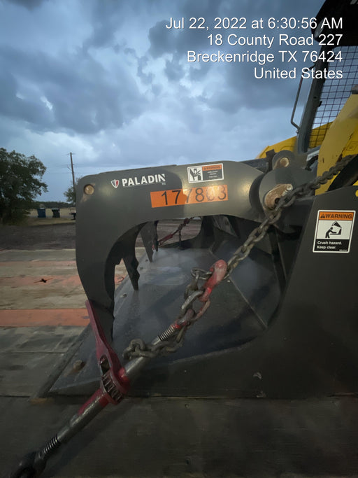 2021 PALADIN 76" Scrap Grapple Bucket - Paladin