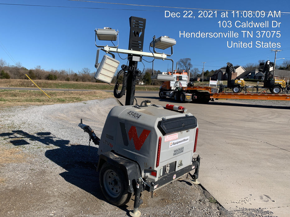 2019 Wacker Neuson LTV6K-LED LED Lighting, ES Track Hardware, Fuel Level Sensor