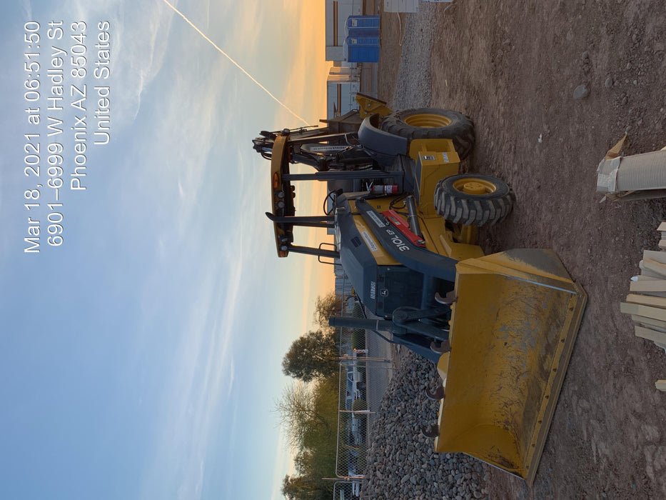 2020 John Deere 310LEP Canopy, 4WD, Standard Stick, Pilot Controls, 2 Way Hydraulics, TAG Manual QC