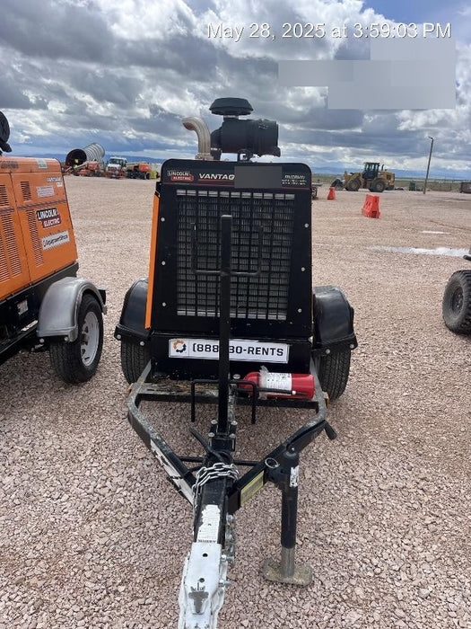 2021 Lincoln Electric Vantage 549X Ready Pak 3, ORANGE (includes trailer, cable rack, fender light kit)