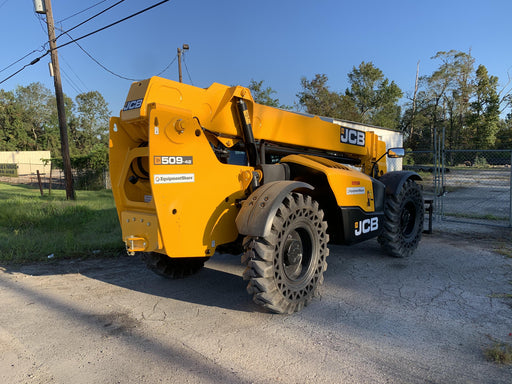 2020 JCB 509-42 Cab/Heat/Air, Solid Tires, Work Lights, Beacon, Aux Hydraulics, Back up Alarm, Lifting Eye, ES Decals