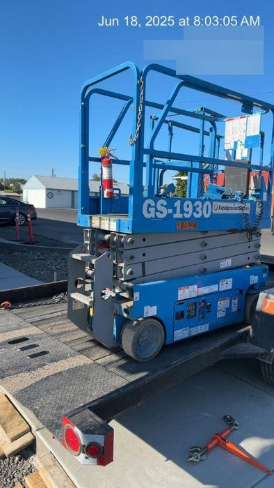 2020 Genie GS-1930 Fixed rails with chain entry gate - Pre A92.20, 800W Inverter