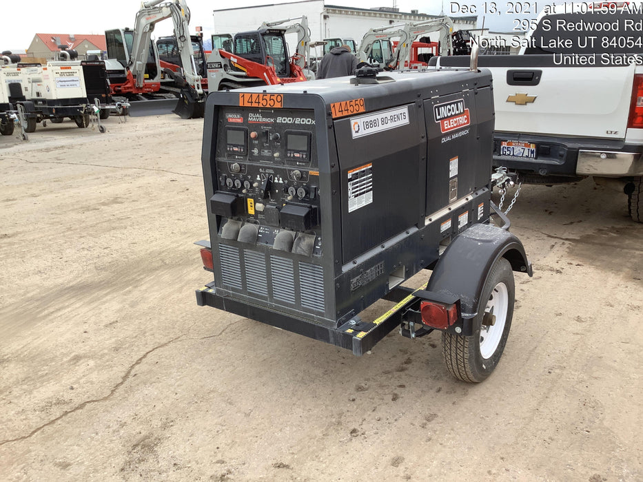 2021 Lincoln Electric Dual Maverick 200/200X Ready Pak 3 (includes trailer, cable rack, fender light kit)