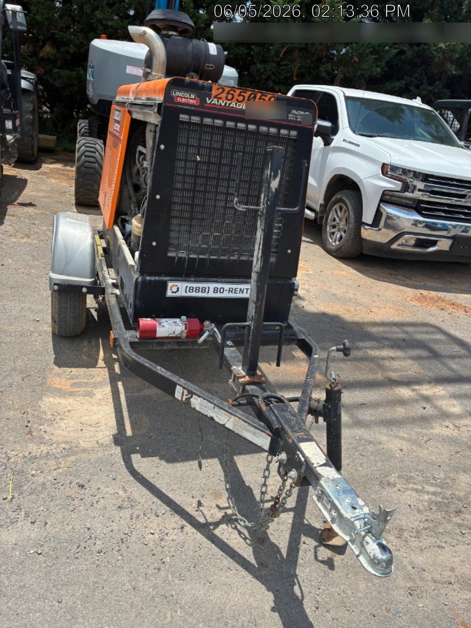 2022 Lincoln Electric Vantage 549X Crosslink Technology, Trailer Mounted, ES Decals, T3