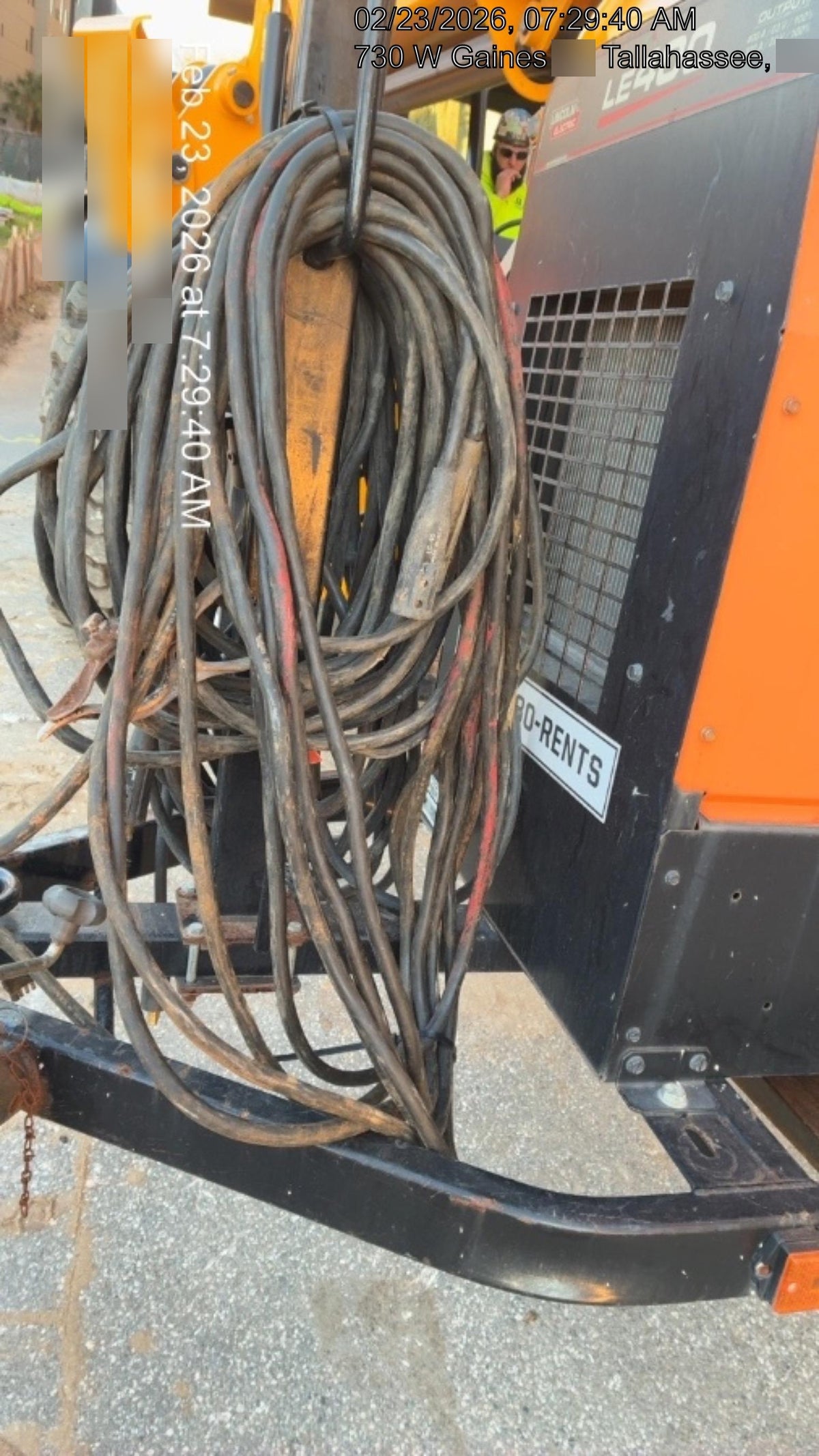 2022 Lincoln Electric LE400 Kubota V1505, Trlr, Cable Rack, Light Kit, ES Decals, T3
