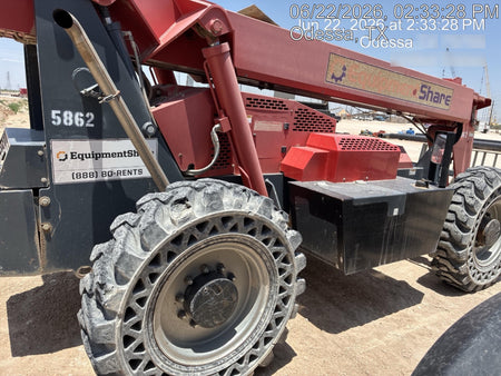 2018 Manitou 12042 Manitou MTA 12042, Solid Tires, 66" Carriage, Open ROPS, Flashing Beacon and Work Light Package
