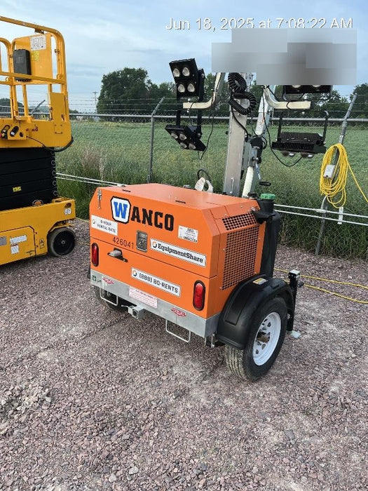 2024 Wanco WLTT-4MM4K Diesel, Deep Sea Controller, Shore Power Plug, Auto Start, (4) 350W LED Floodlights, 4kW Generator, 60 Gal Fuel Tank, 2" Ball, T3