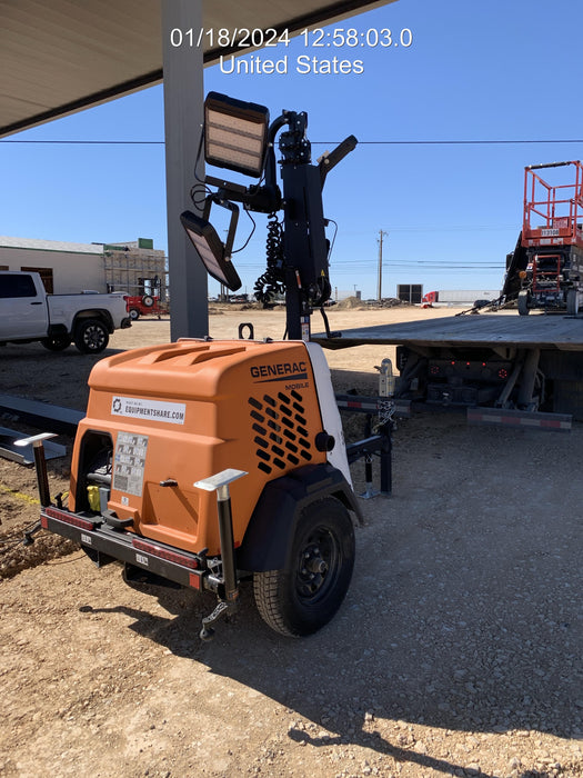 2023 Generac MLT2 Diesel, Flex Switch 120V Input, Powerzone Controller, (4) 320W LED Lights, 4kW Generator, 39.9 Gal Fuel Tank, 2" Ball, T3