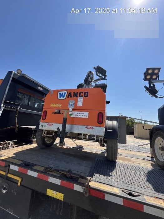 2023 Wanco WLTT-4MM4K Diesel, Deep Sea Controller, Shore Power Plug, Auto Start, (4) 350W LED Floodlights, 4kW Generator, 60 Gal Fuel Tank, 2" Ball, T3