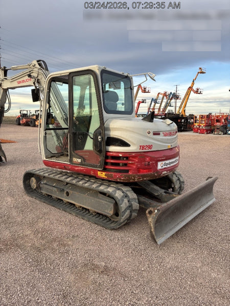 2020 Takeuchi TB290C Cab/Heat/Air, Rubber Tracks, Manual TAG QC